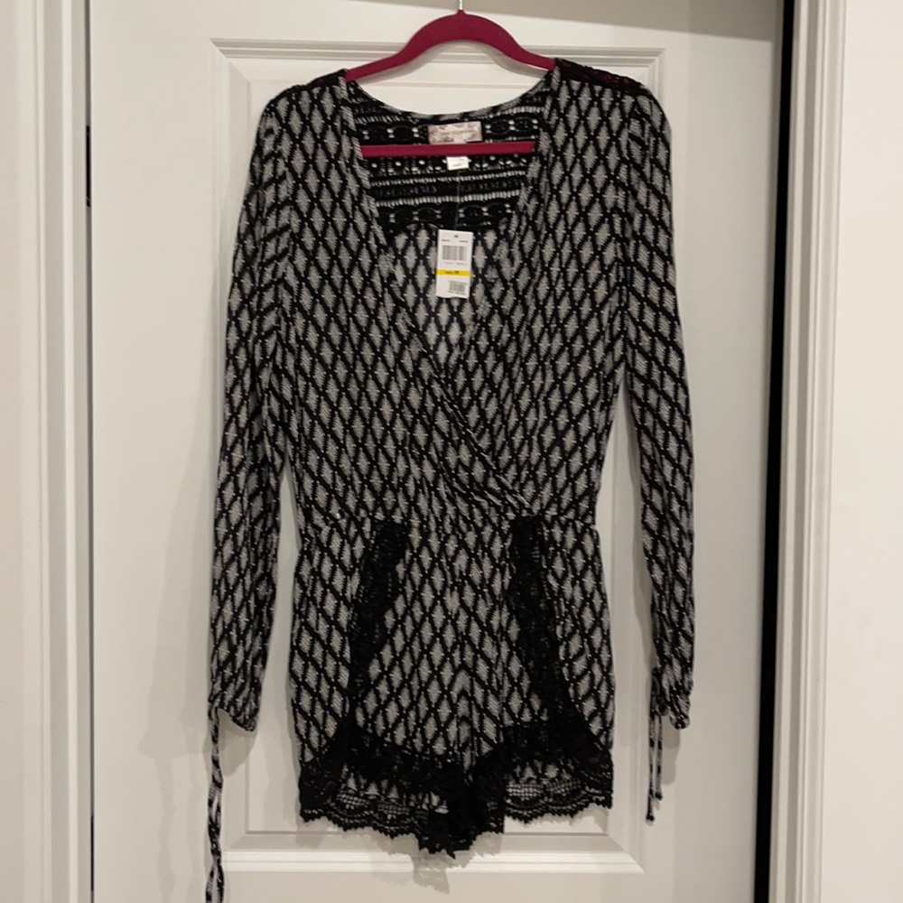 Long sleeve romper